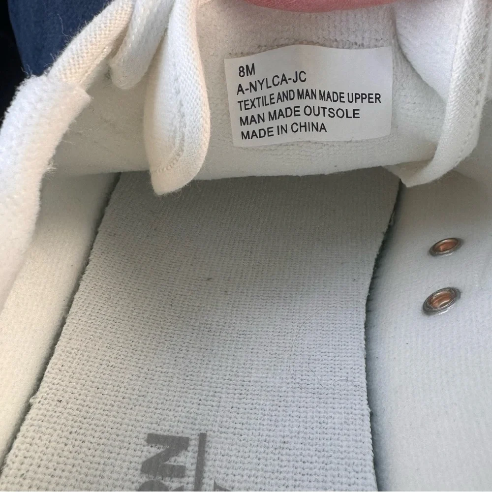 Tretorn J Crew Women's White Canvas Sneakers Size 8 preppy casual - Picture 6 of 9